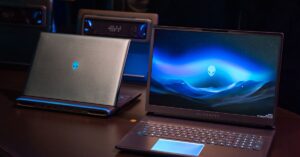 Alienware’s new Area-51 laptops have light-up trackpads and fans