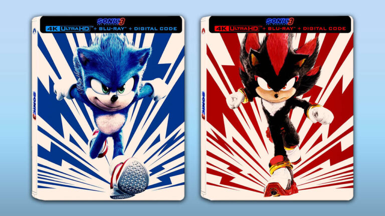 Sonic The Hedgehog 3 Now Available On Digital, Two 4K Steelbooks Revealed