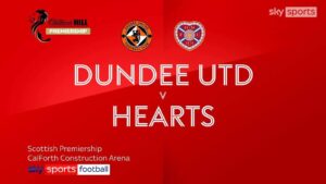 Dundee United 0-1 Hearts