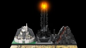 Sate your Cities Skylines obsession with Lego micro skyline MOCs: From Mordor to The Little Mermaid, and heaps of real-life cities too