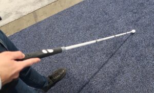 The WeWalk Smart Cane 2 could be one of AI’s few good use cases at CES 2025