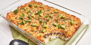 Salmon Sushi Bake Recipe