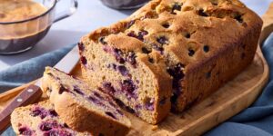 Cottage Cheese Blueberry Breakfast Cake Recipe