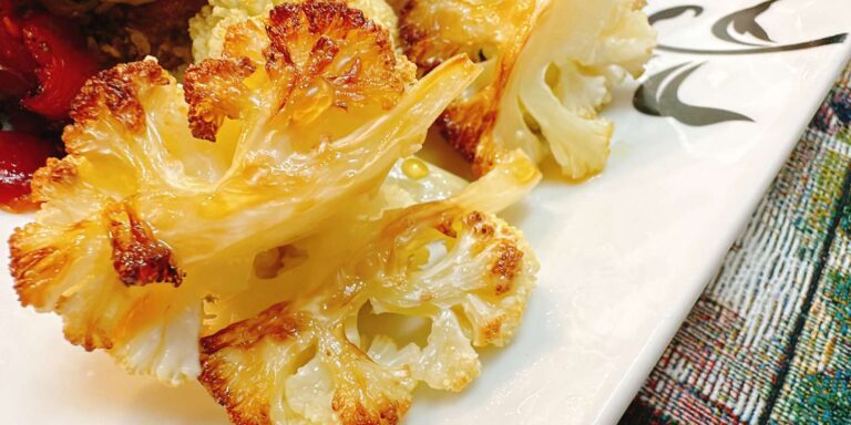 Hot Honey Roasted Cauliflower Recipe