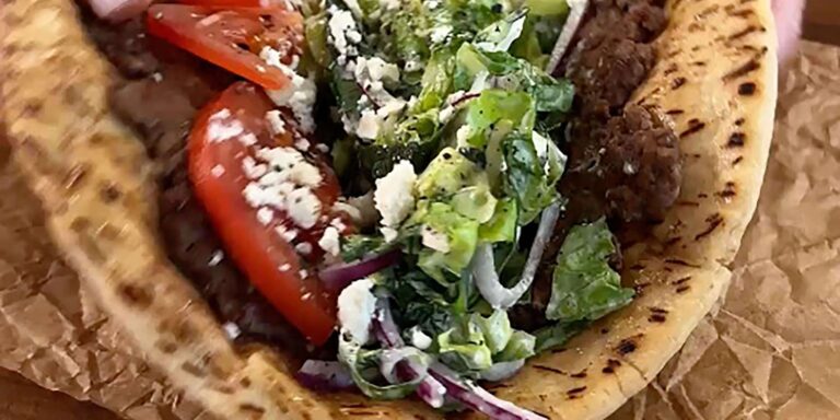 Greek Smashed Pita Recipe