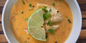 Coconut Lime Fish Soup Recipe