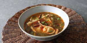 Spicy Potsticker Soup Recipe