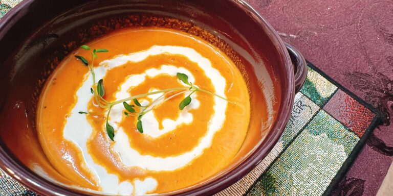 Creamy Tomato Bean Soup Recipe