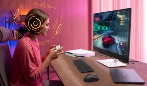 Dell’s new 4K QD-OLED monitor comes with spatial audio