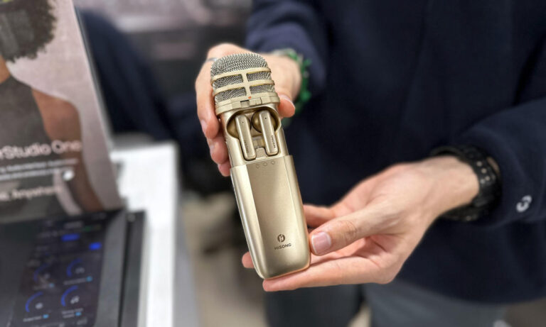 AirStudio One is a portable microphone that’s full of surprises