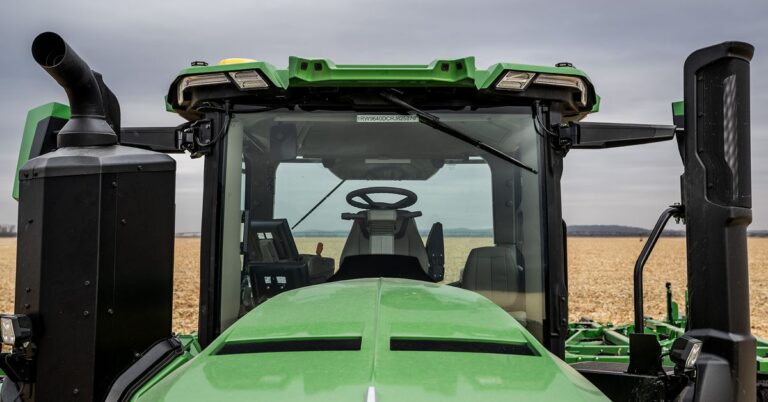 John Deere says its self-driving tractors and trucks will help address labor shortages