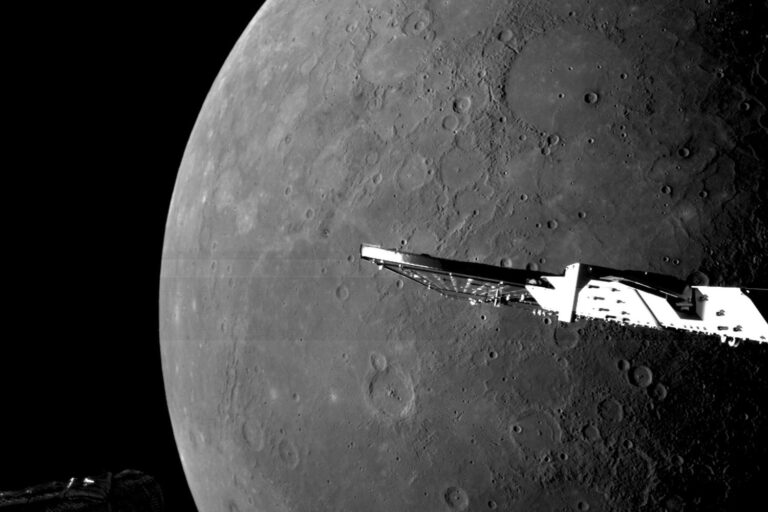 Spacecraft Captures Spectacularly Detailed Images of Mercury’s Hidden Surface