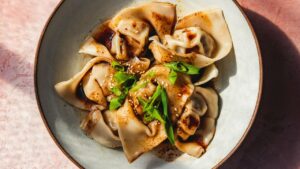 Cumin Lamb and Potato Wontons Recipe