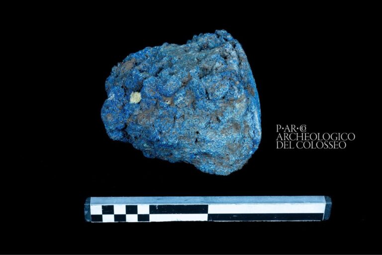 Archaeologists Uncover Unusually Large Chunk of Rare ‘Egyptian Blue’ in Nero’s Palace