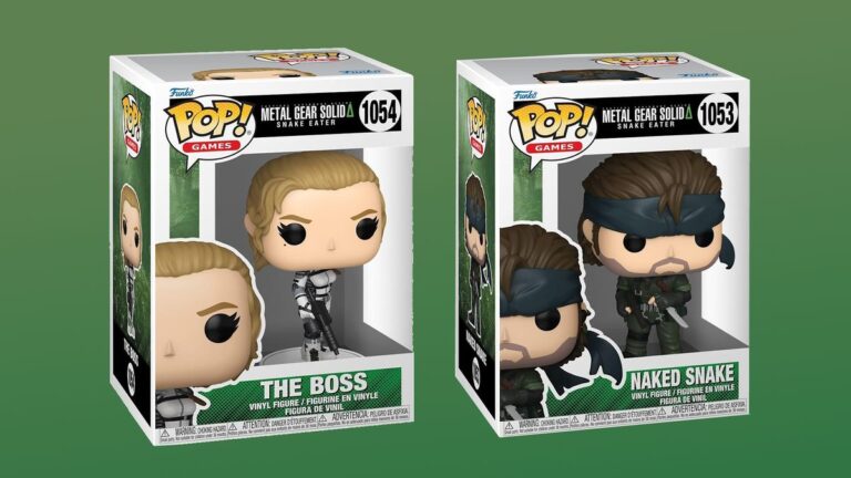 Naked Snake and The Boss Metal Gear Funko Pops are available to pre-order right now, but they’re going fast