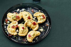 Feta And Cabbage Pierogi