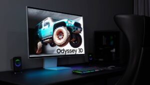 Remember 3D displays? Well they’re a thing again at CES thanks to the Samsung Odyssey 3D