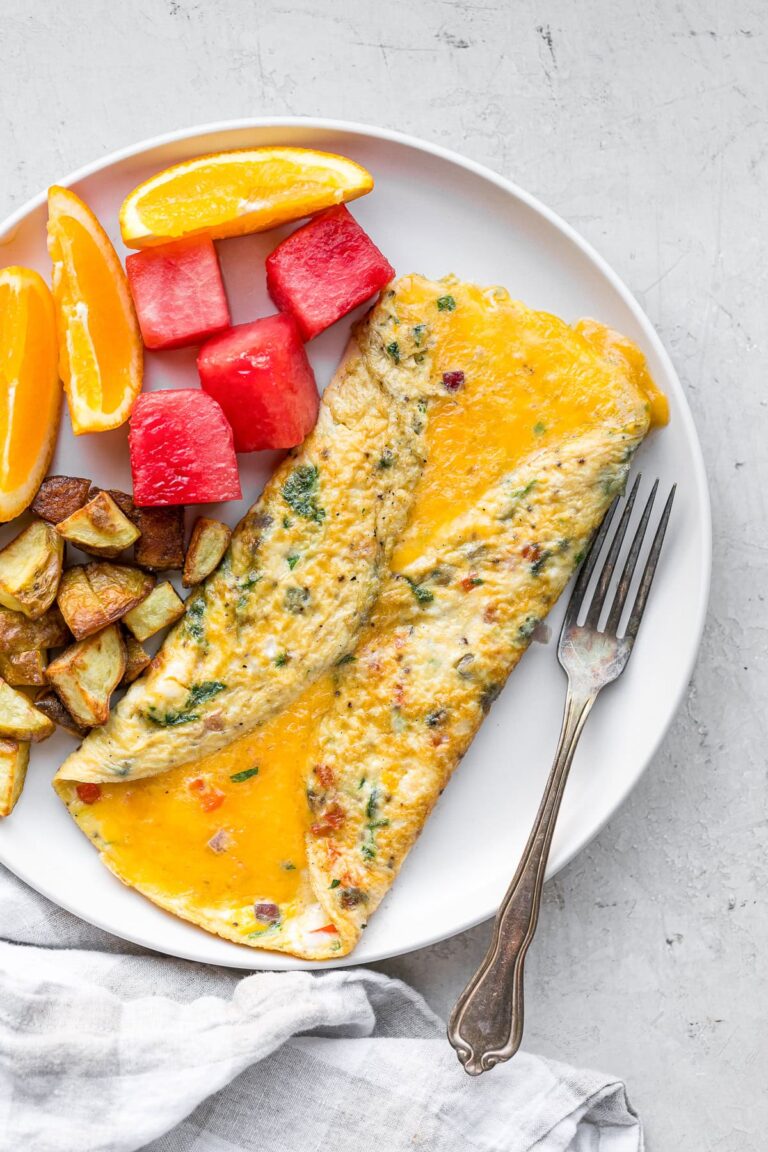 High Protein Omelet | Healthy Breakfast Idea