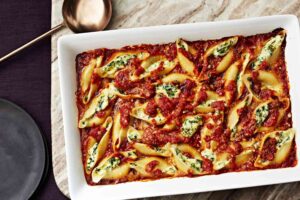 Lemon Ricotta–Stuffed Shells