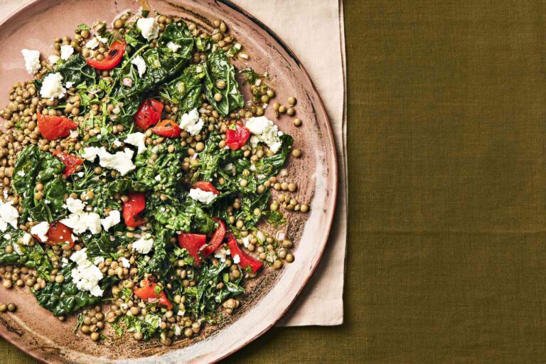 Lentil Salad with Roasted Red Peppers