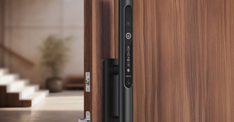 This $700 door handle has an entire security suite inside