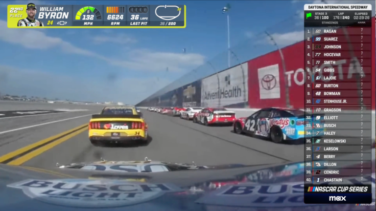 Max rolls out a new multiview feature for 2025’s NASCAR Cup Series that puts you in the driver’s seat