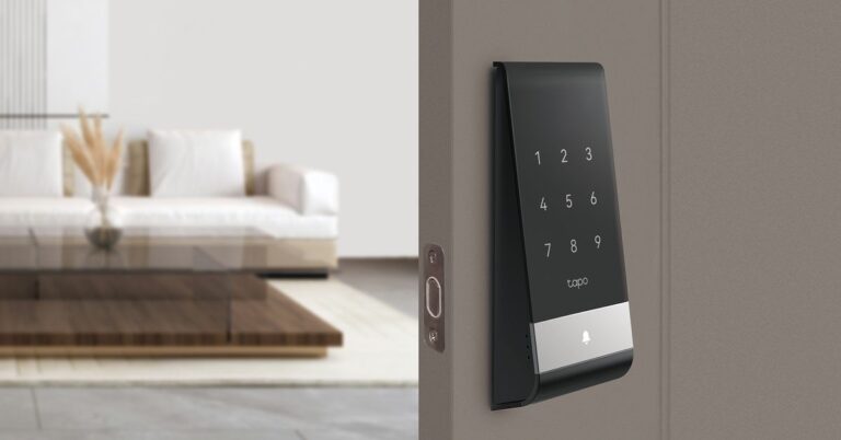 Tapo’s palm-scanning door lock promises a full year of battery life