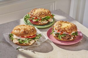 Panera Just Released 3 New Asiago Bagel Stack Sandwiches