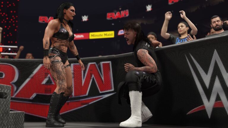 WWE 2K25 finally adds the intergender matches that WWE itself is too cowardly for, plus an open-world mode exclusive to current-gen consoles