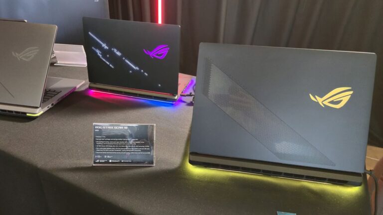 New Nvidia and AMD GPUs bring next-gen oomph to Asus’ CES 2025 gaming laptop line-up