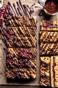 Samoa Cookie Bars. – Half Baked Harvest