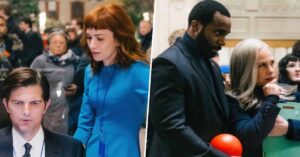 I watched the cast of Severance work inside a giant glass box surrounded by hundreds of New Yorkers for three hours – and it was absolutely genius