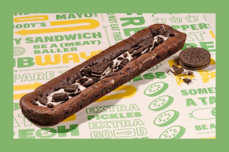 Subway Releases an Oreo Cookie Footlong