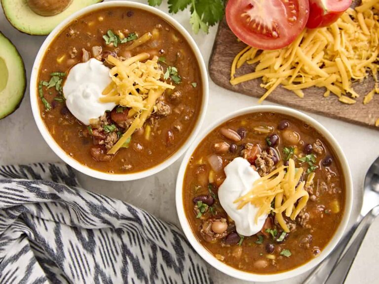 Easy Taco Soup (Full Of Flavor)