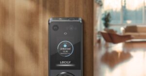 Lockly’s latest smart lock is a digital peephole