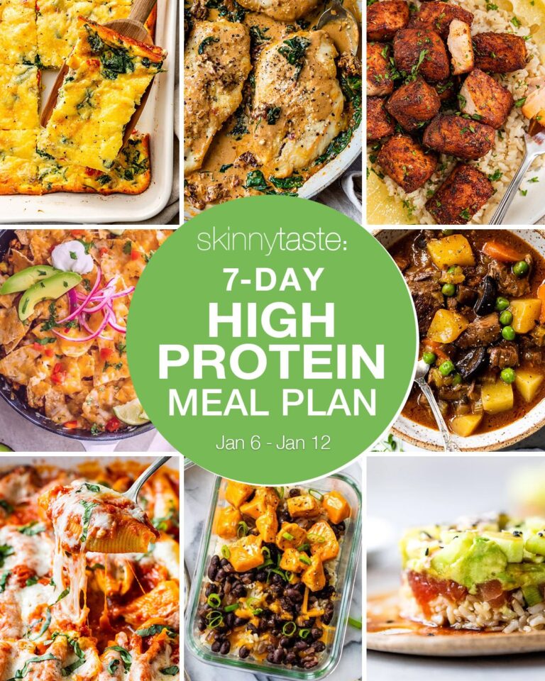 7 Day High Protein Diet Meal Plan