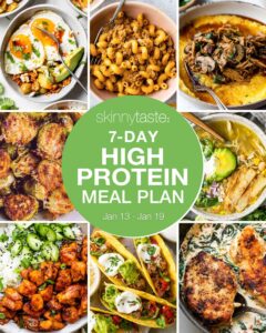 7 Day High Protein Diet Meal Plan