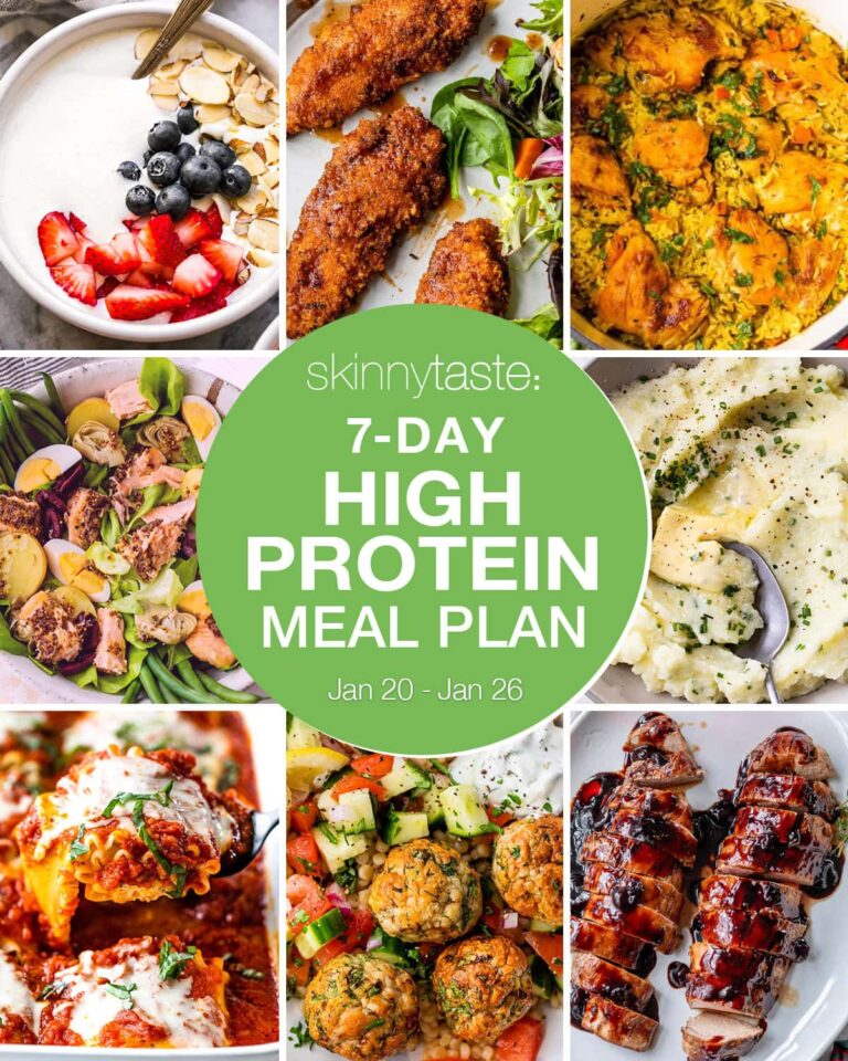 7 Day High Protein Diet Meal Plan