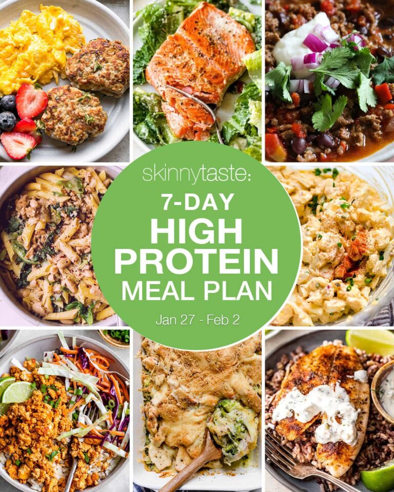 7 Day High Protein Diet Meal Plan