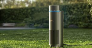 Aiper’s smart sprinkler limits its spray to a map of your lawn