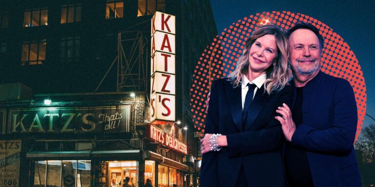 Meg Ryan & Billy Crystal Reunite at Katz’s Deli in Hellmann’s Super Bowl Ad