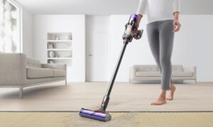 This Dyson cordless stick vacuum is half off right now