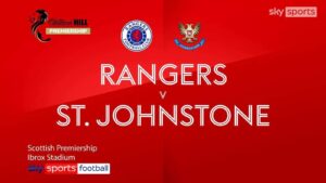 Rangers 3-1 St Johnstone