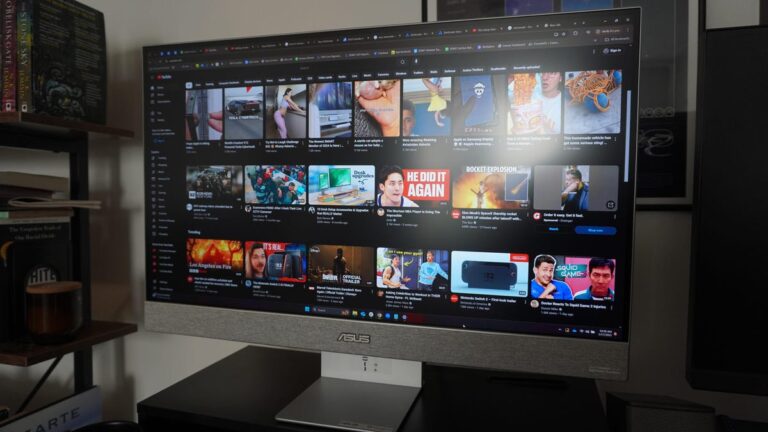 I tried this 27-inch Asus monitor that doubles as a Google TV – and can’t go back