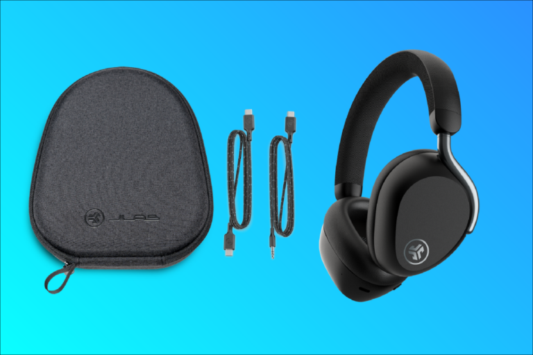 JLab debuts its first adaptive active noise cancellation headphones at CES 2025