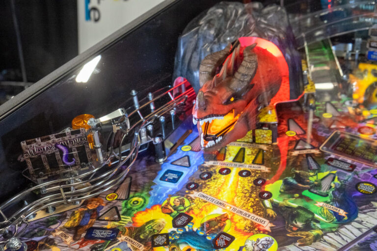 Stern’s latest pinball machine is a loving tribute to Dungeons & Dragons