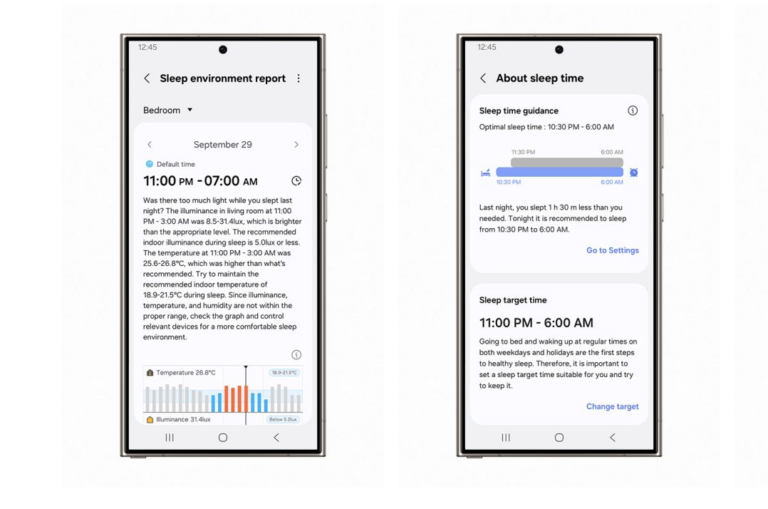 Samsung introduces new sleep-tracking metrics that take advantage of SmartThings enabled devices