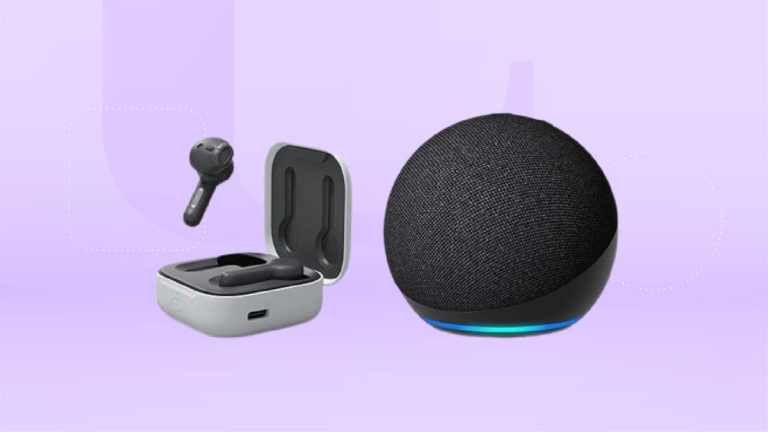 Score This Amazon Bundle With the Echo Dot and Echo Buds for Less Than $50