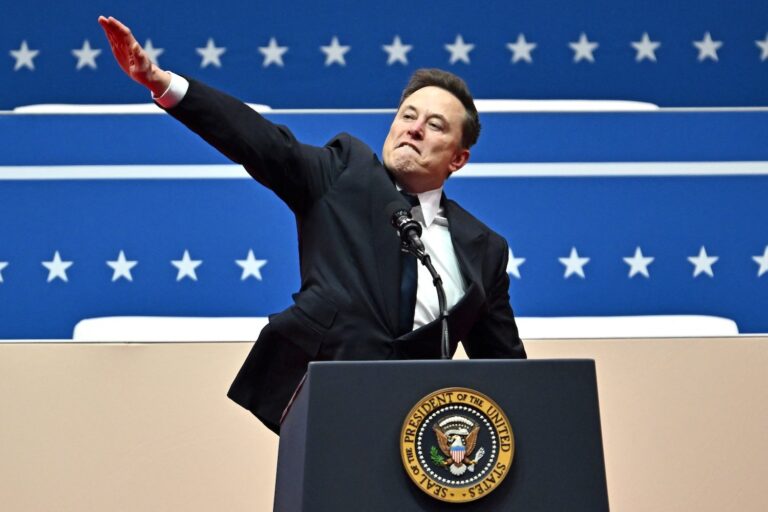 Elon Musk Appears to Give Nazi Salutes at Trump Rally