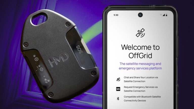 HMD OffGrid Device Gives Your Phone Access to Satellite Grids